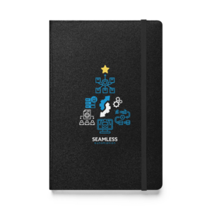Hardcover bound notebook