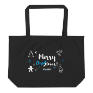 Large organic tote bag