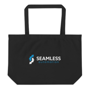 Large organic tote bag