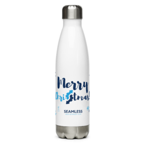 Stainless steel water bottle